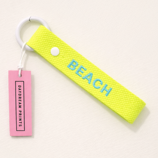 BEACH Keychain 5"