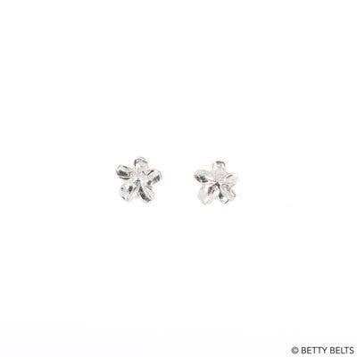 Plumeria Stud Earrings