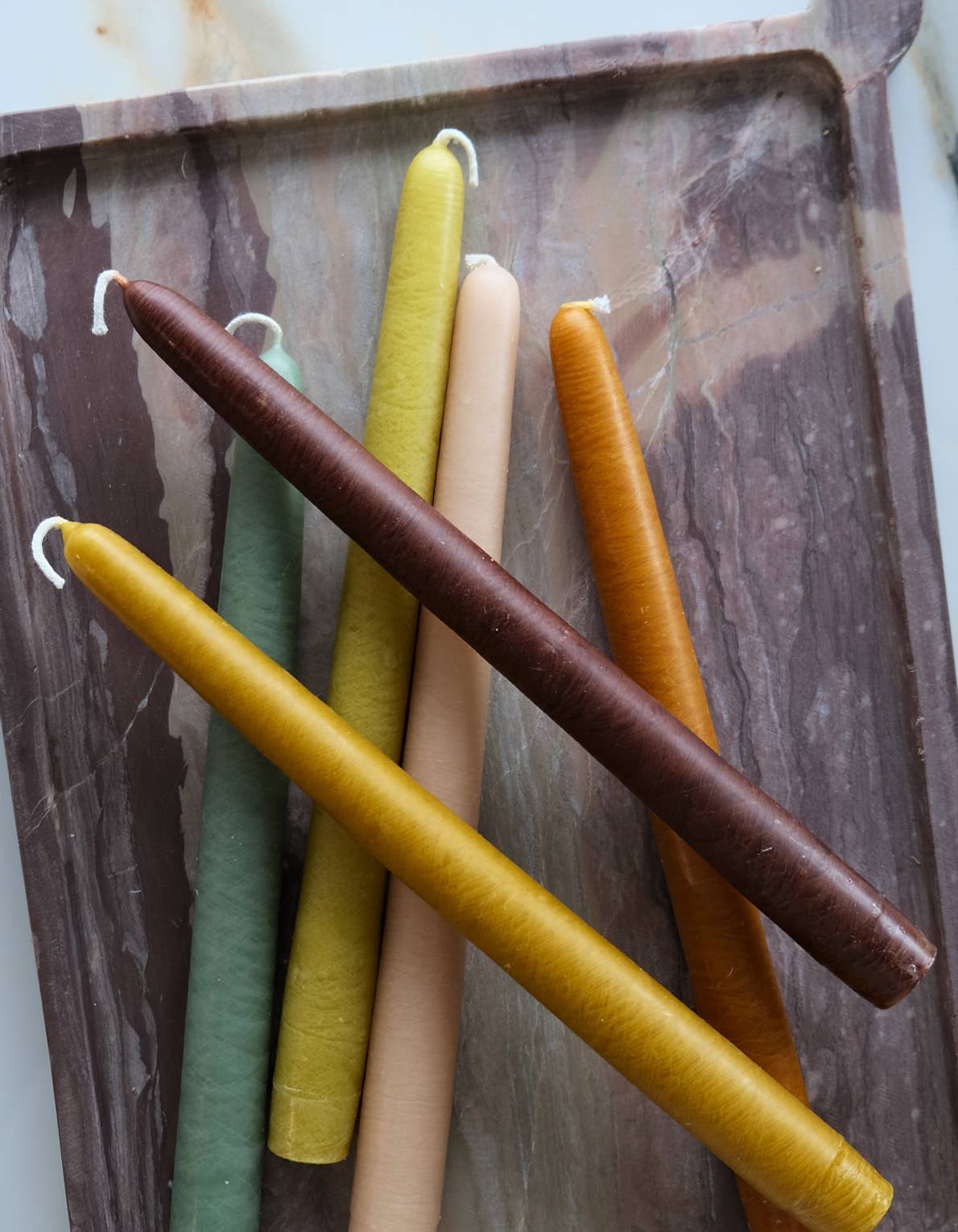 Earth Taper Candles