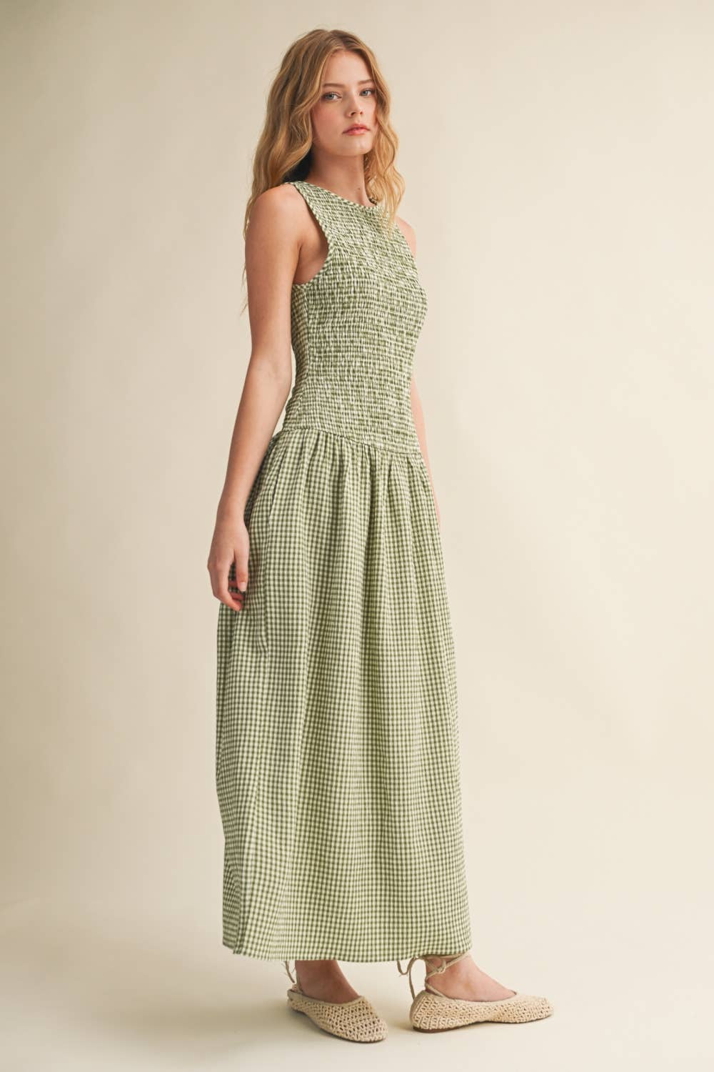 Gingham Fall Dress