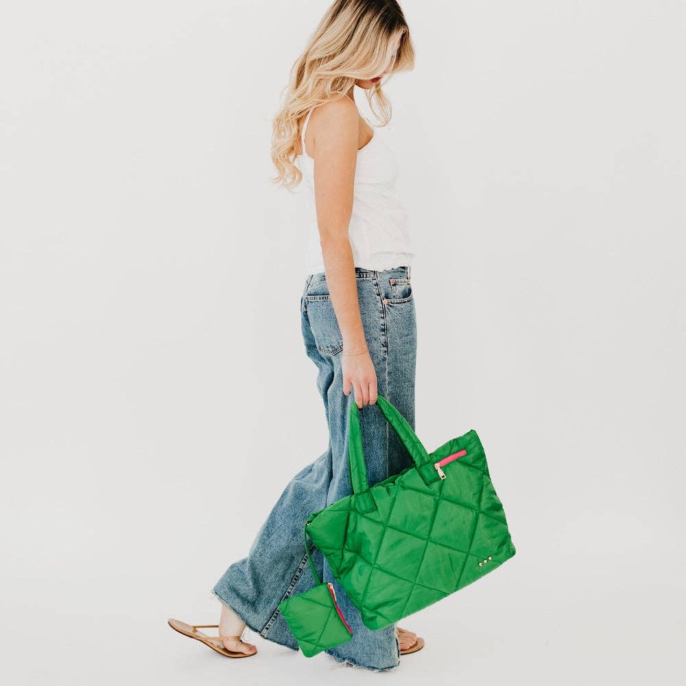 Presley Puffer Quilted Tote