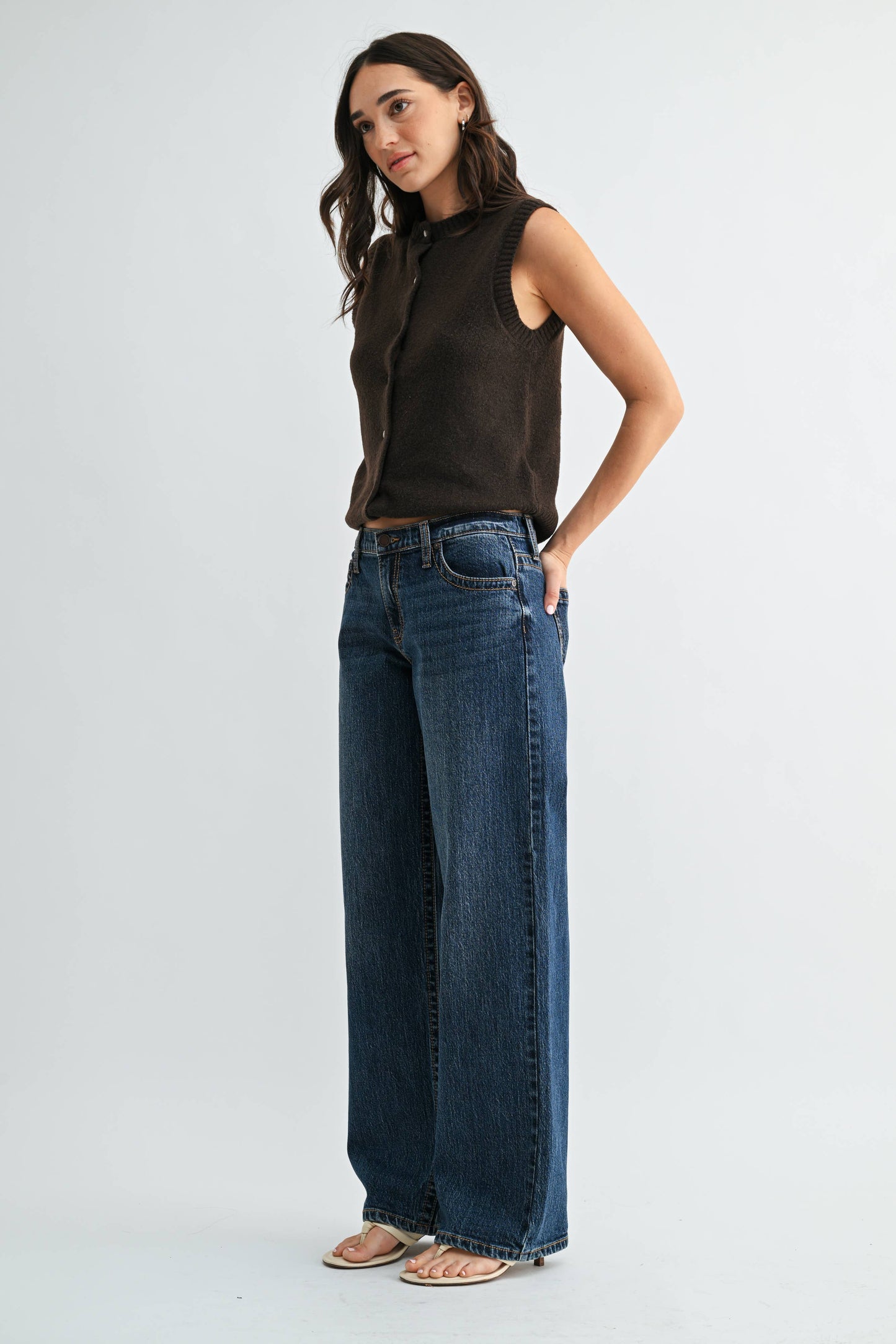 Low Rise Classic Straight Leg Jean