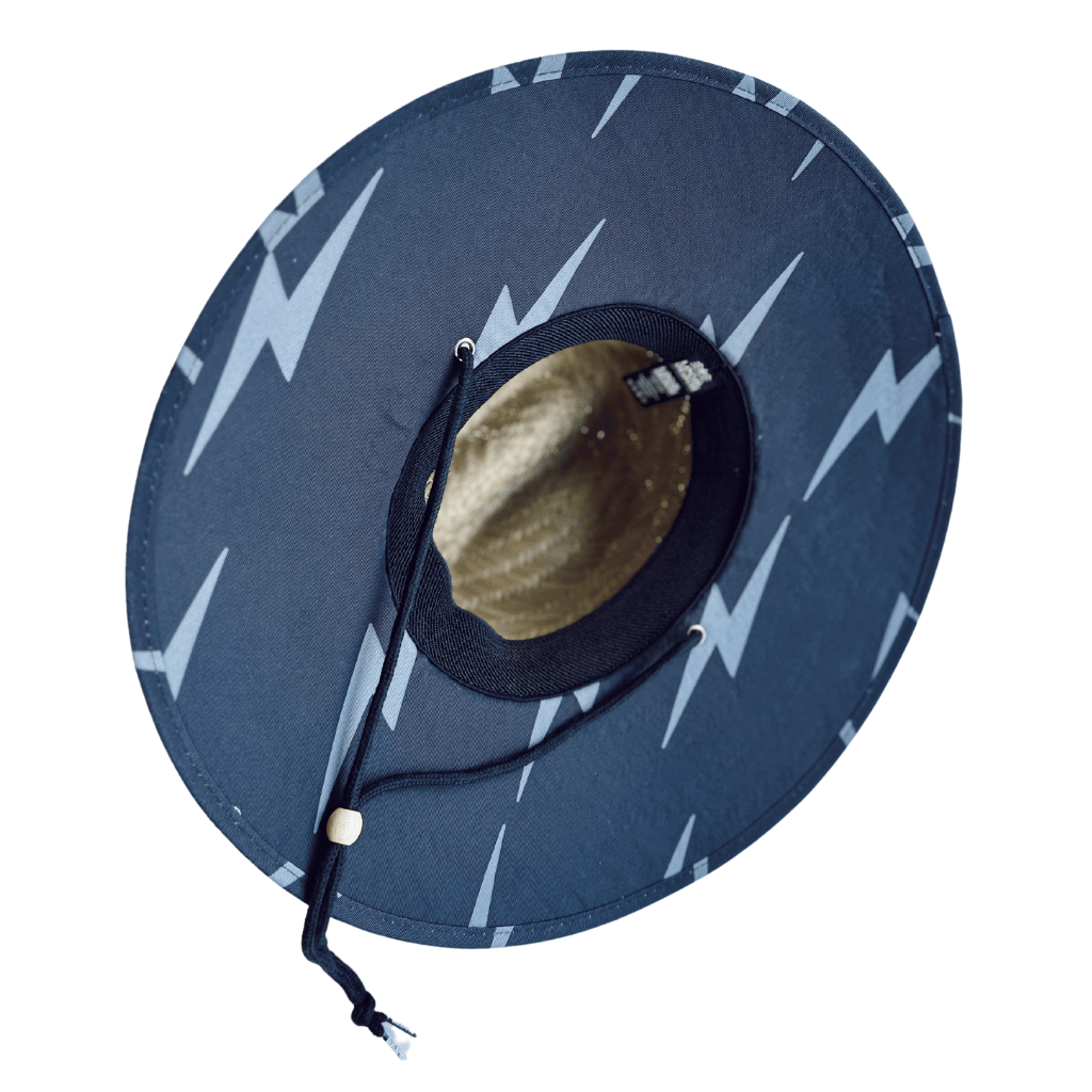 Lightning Bolt Adult Lifeguard Hat