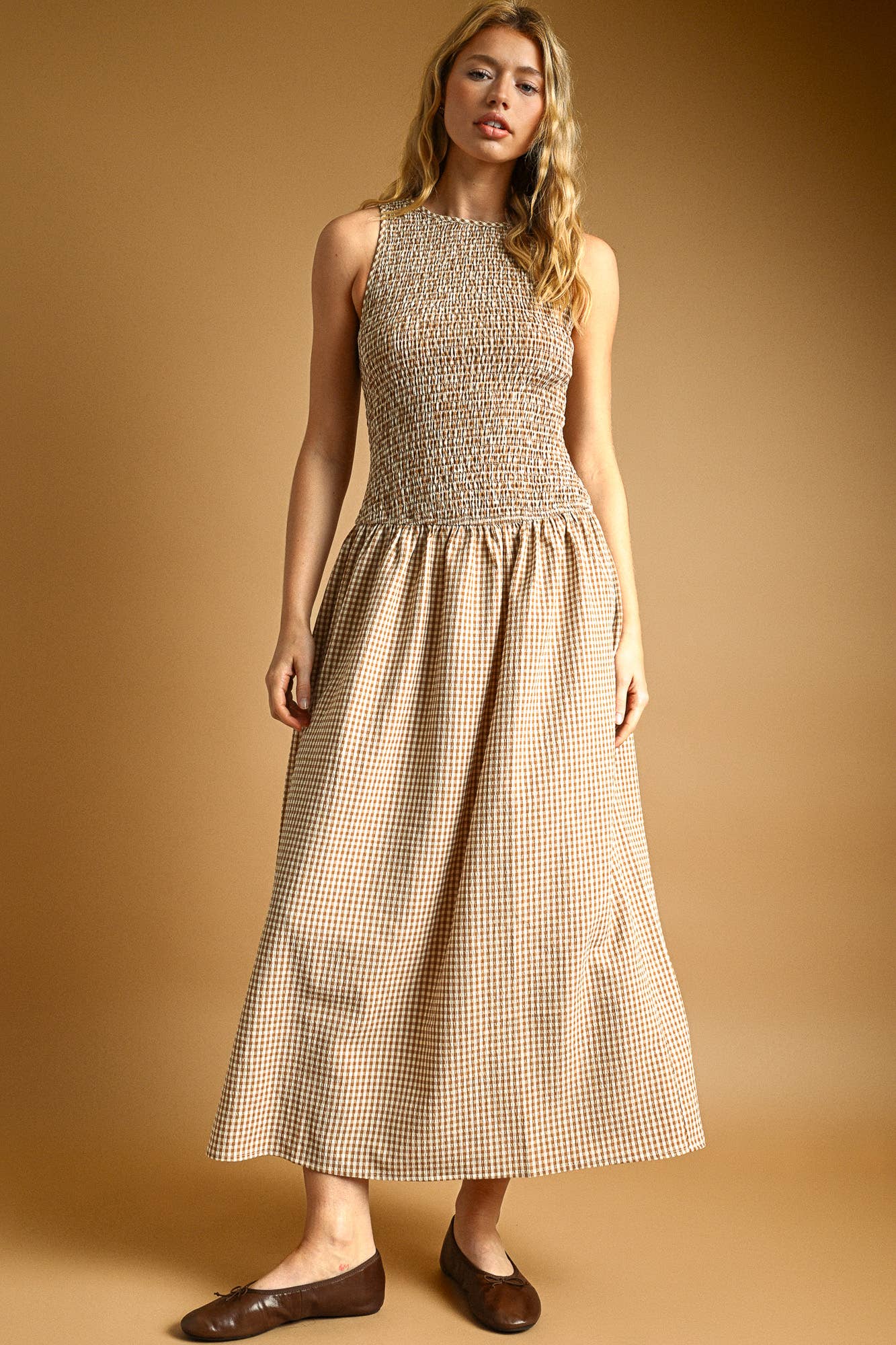 Gingham Fall Dress