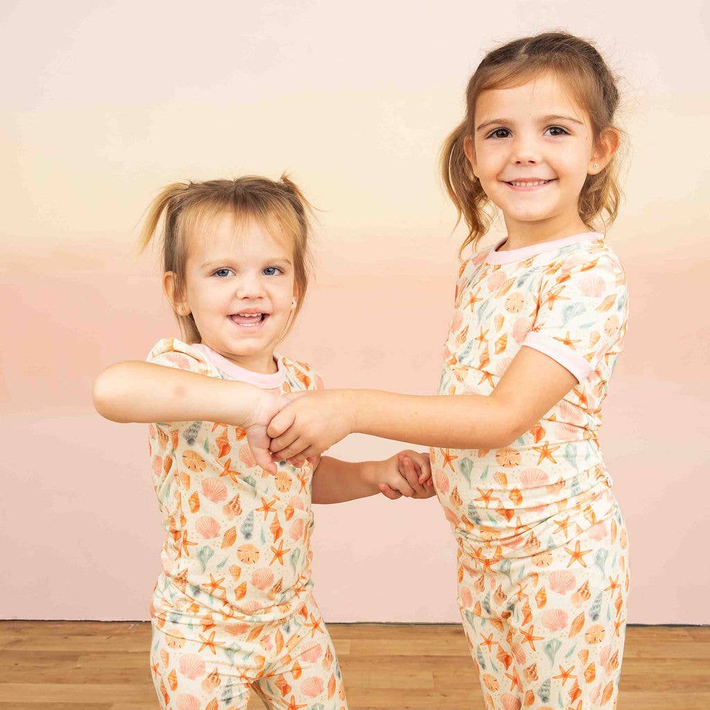 Sandy Seashells Beachy Pajamas