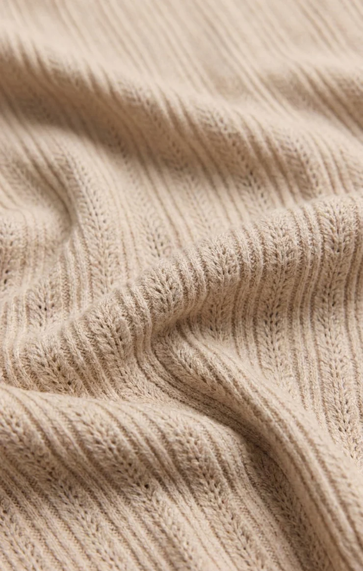 Landa Pointelle Sweater Top