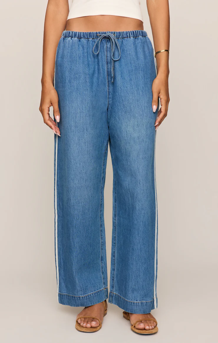 The Sidelines Denim Track Pant